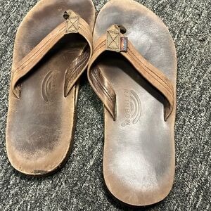 Rainbow sandals men large 9/10